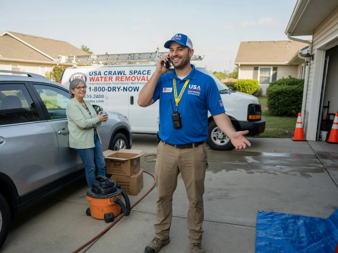 Crawl Space Water Removal Kasbeer, IL FAQs